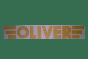 Oliver Trailer Decal, Click to ENLARGE!